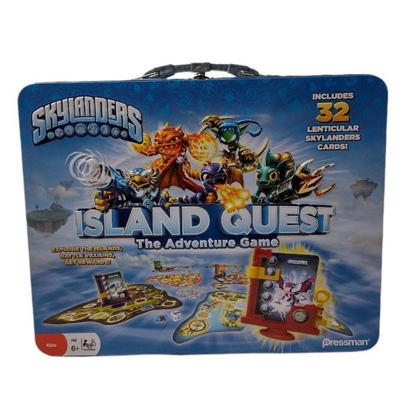 TB Skylanders Island Quest The Adventure Board Game by Pressman 2013 - Picture 1 of 8